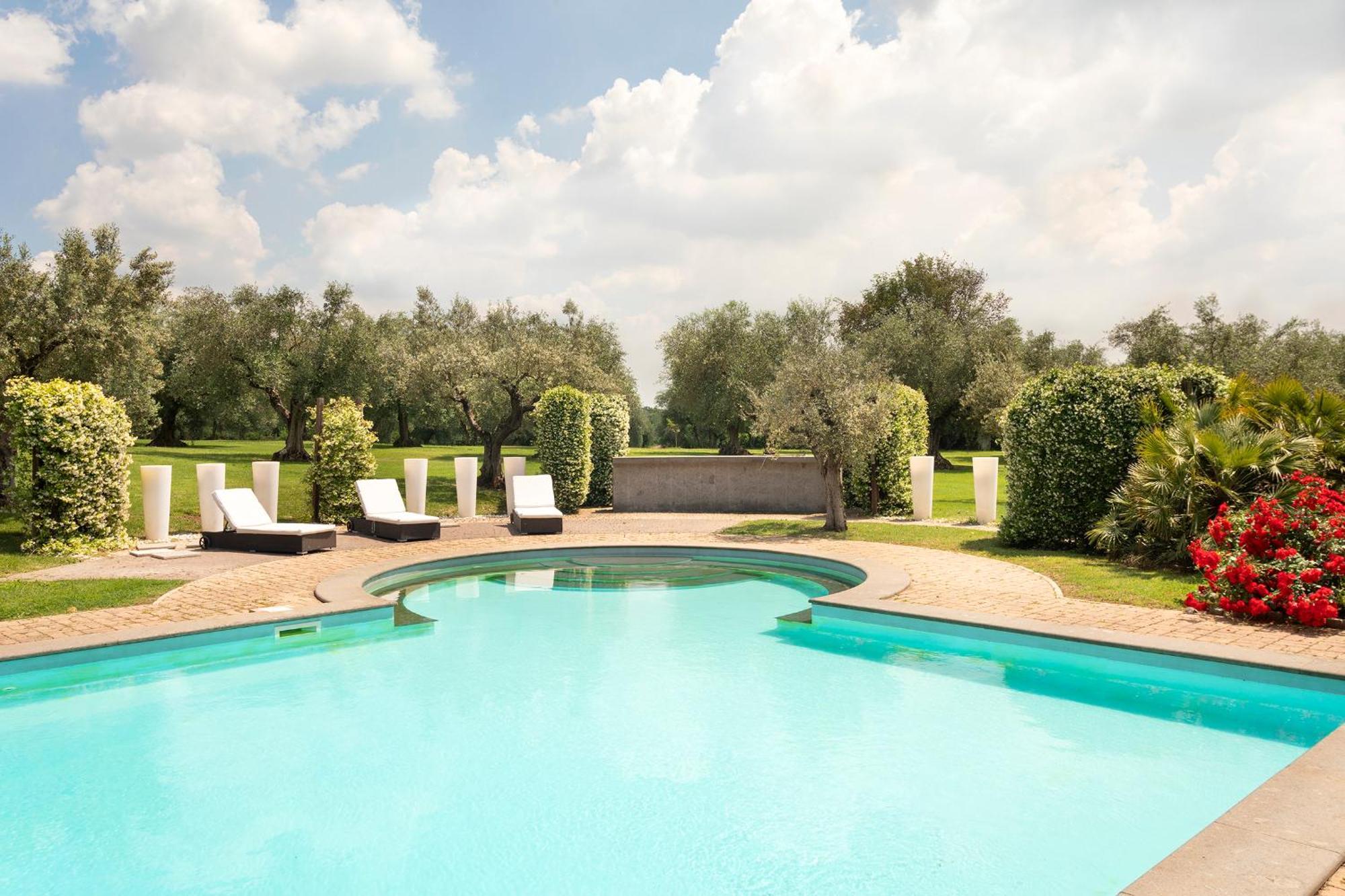 Villa In Via Della Marcigliana Casale Torre San Giovanni Exterior photo